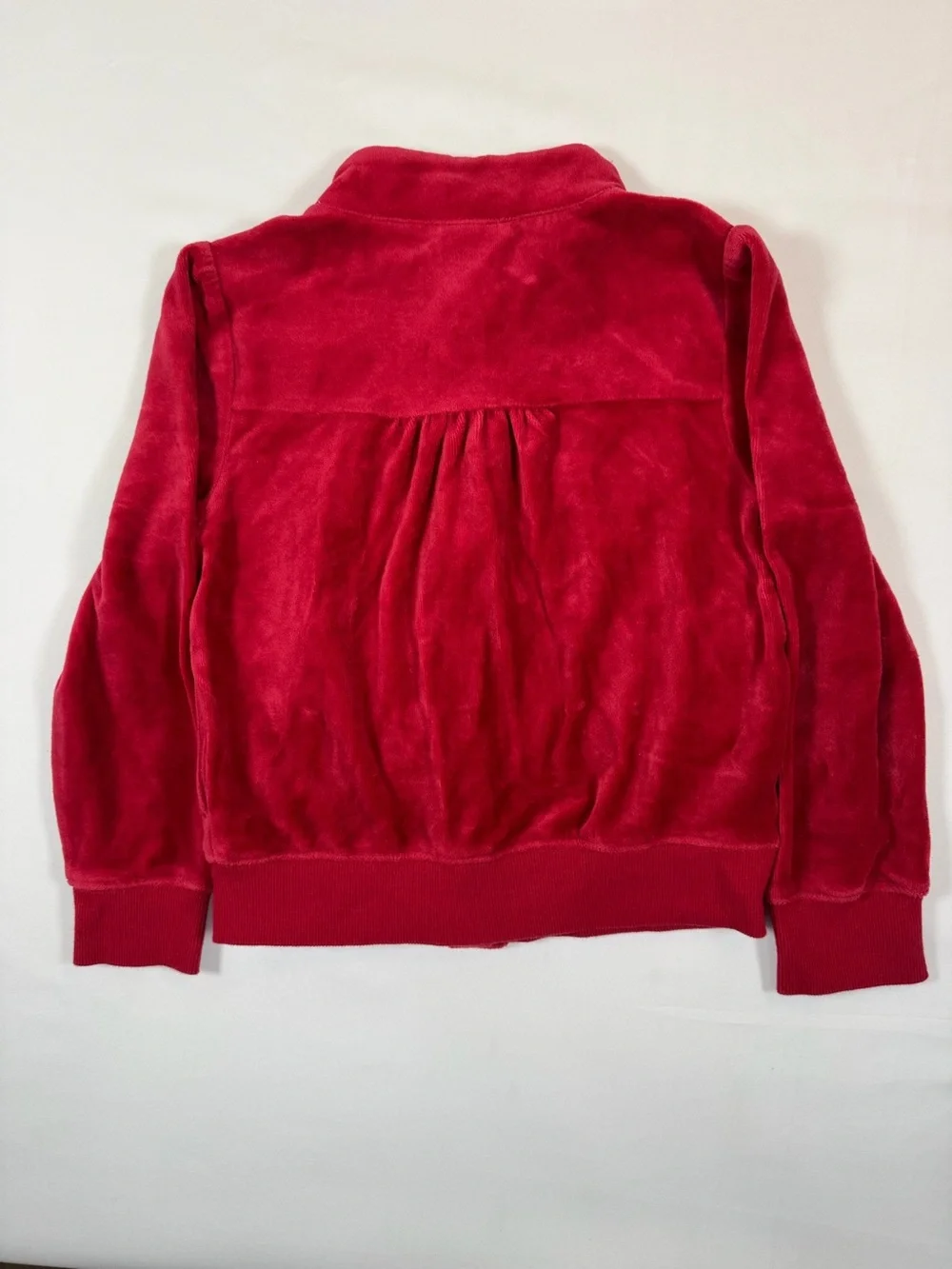 VINTAGE GYMBOREE Girls‎ 6 2007 Holiday Bow Velour Jacket Cozy Festive Classic